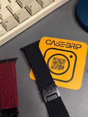 Apple watch nylon loop straps with master lock