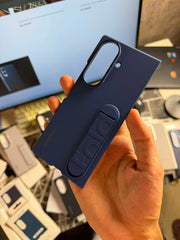 Samsung Silky Silicone Stand Case for Fold 8 Ultra