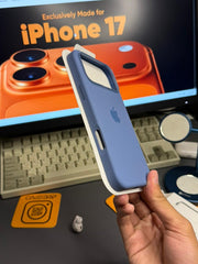 Apple Magsafe Silicone Blue 17 Pro Max