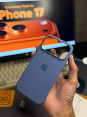 Apple Magsafe Silicone Blue 17 Pro Max