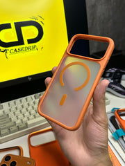 Dfangs Frosted Magsafe Case Cosmic Orange 17 Series