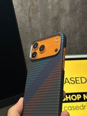 BMW 3 Stripes Carbon Pattern Case Same as Pita** 17 Pro Max