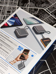 Lito 35W 10,000 Mah Fast Charging Powerbank With Retractable Cable