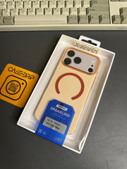 X level Sparkling Case Cosmic Orange 17 Pro Max