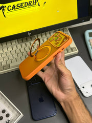 WHWU Stand Case Cosmic Orange 17 Pro Max