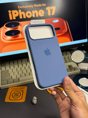 Apple Magsafe Silicone Blue 17 Pro Max