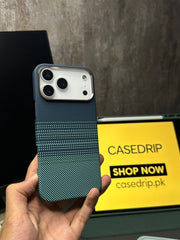 Sea Green Sunset Carbon Case Same as Pita** 17 Pro Max