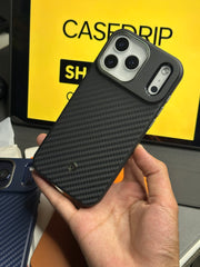 Spigen Enzo Carbon Leather Case 17 Series