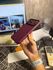 X level Leather Cases 18 Series Burgundy Color