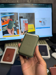 Apple Tech Wooven MagSafe Wallet With Animation