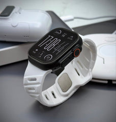 AeroFlex Sport Band for Apple Watch | Soft Silicone Breathable Strap (42/44/45/46/49mm)