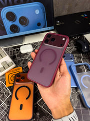 Berlia Color Matt Magsafe Cases (Non Yellowing) 17/18 Series