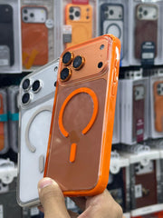 Mutural Color Border Magsafe Case 17 Pro Max