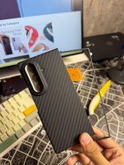 X level Nano Fiber Carbon Case Samsung Galaxy Z Fold 8 and Z Fold Ultra