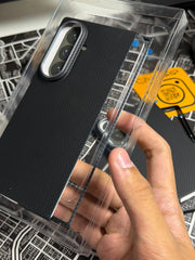 X level Black Mars Collection Carbon MagSafe Case (Front & Back) Samsung Galaxy Fold 8 and Fold 8 Ultra