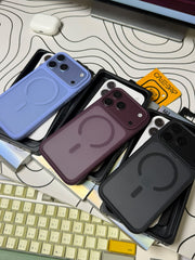 NY Matt Magsafe Cases with Soft Sides 17/18 Pro Max
