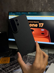 X level Nano Fiber Carbon Case Samsung Galaxy S25 Ultra, S26 & S26Ultra