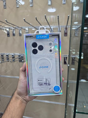 J Case Crystal Clear Case With Magsafe 17 Pro Max
