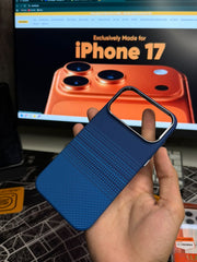 Luxo New Blue Sunset Carbon MagSafe Case Series