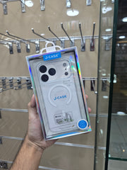 J Case Crystal Clear Case With Magsafe 17 Pro Max