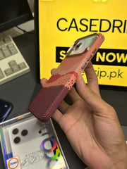 Luxo Red Mountain Design Carbon Case 17 Pro Max