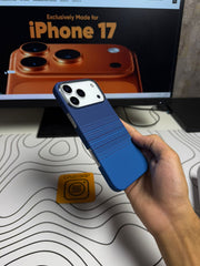 Navy Blue Sunset Carbon MagSafe Case Same as Pita** 17 Pro Max
