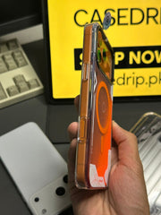 Youngkit Magic Sand Series Cosmic Orange Case 17 Pro and Max