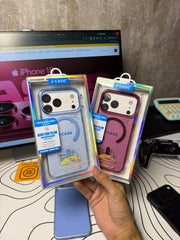 J Case Color Clear Magsafe Cases 17/18 Pro Max (Non Yellowing)