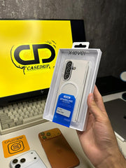 X Level Sparkling Clear Case Fold 7 with Hinge