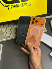 X Level Phitty Stone Matt MagSafe Case 17 Pro Max