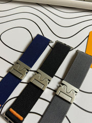Nylon Fabric Stretch Iwatch Strap with Master Lock 44/45/46/49mm