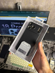 X level Nano Fiber Slim Carbon MagSafe Case 18 Series