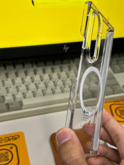 X Level Sparkling Clear Case Fold 7 with Hinge