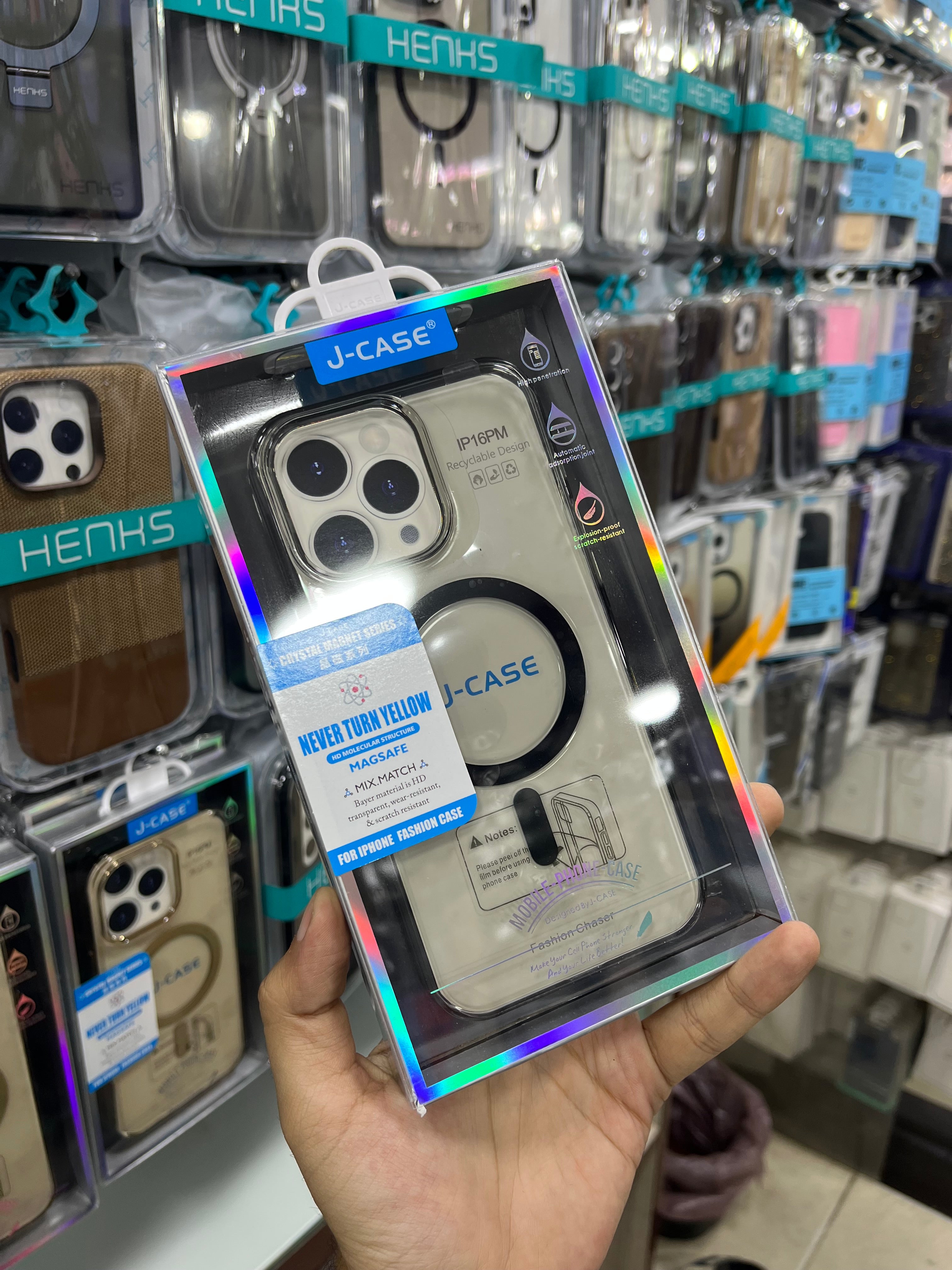 J Case Crystal Cases 16 pro max