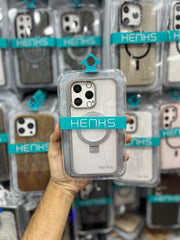 Henks Matt MagSafe Stand Case 16 pro max