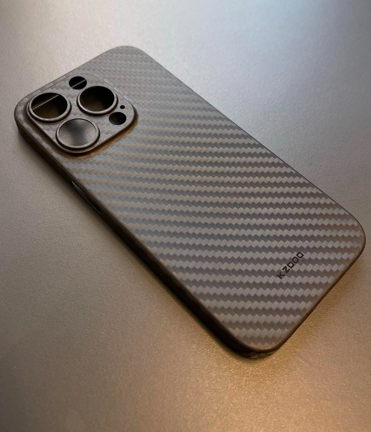 Black Kzdoo aircarbon slim case