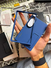 Samsung Silky Silicone Stand Case for Fold 8