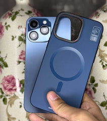 YOUNGKIT ORIGNAL.Hermit Series Blue iPhone 15 Pro