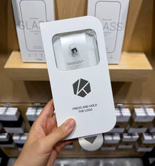 KZDOO HD Clear Sapphire Tempered Glass Pack of 2 With Installation Kit 17/18 Pro Max