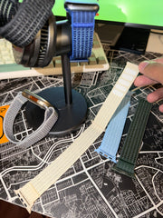 Nylon stick on light weight apple watch straps for daily use
