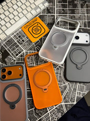 Matt MagSafe Stand Cases 17 Pro Max