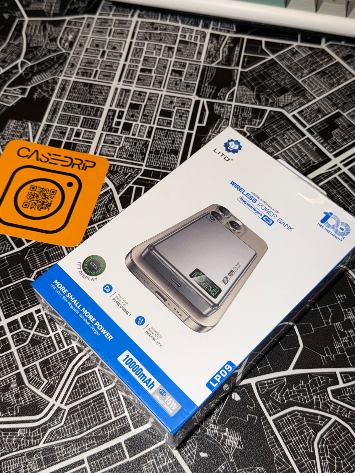 Lito MagSafe Powerbank 10,000 Mah with LED Display