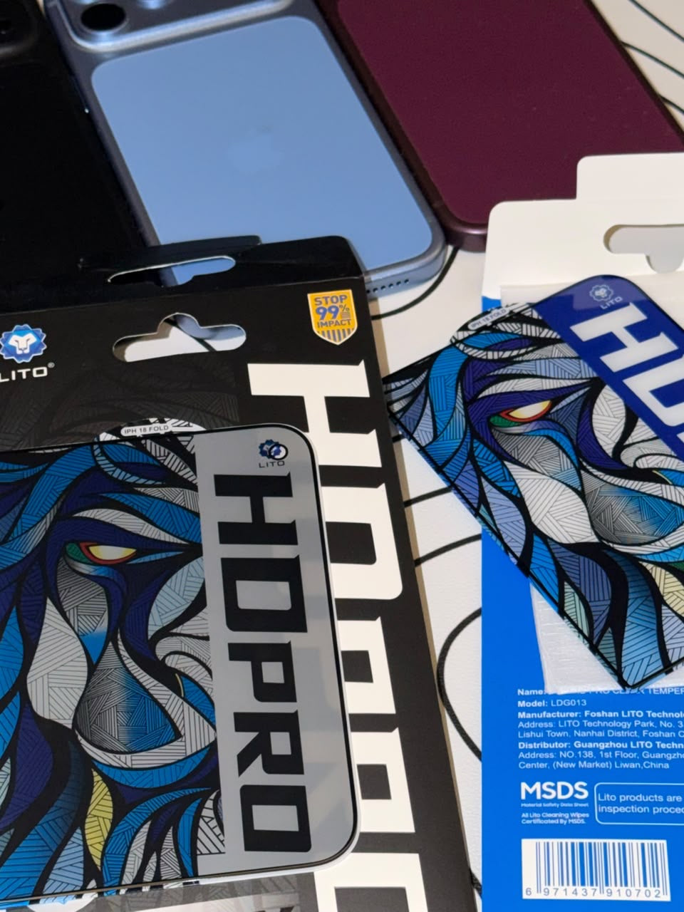 Lito hd pro iphone duo clear/privacy