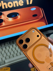 Spigen Border Magsafe Case Cosmic Orange 17 Series