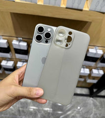 Air Skin Natural Titanium iPhone 15 series