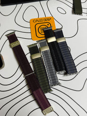 Parachute nylon magnetic lock strap