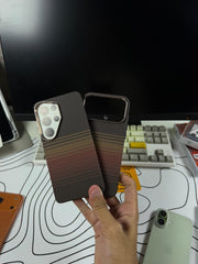 Luxo Dessert Sunset Carbon MagSafe Cases