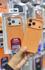 X level Fluid Skin Magsafe Cosmic Orange 17 Pro and Max