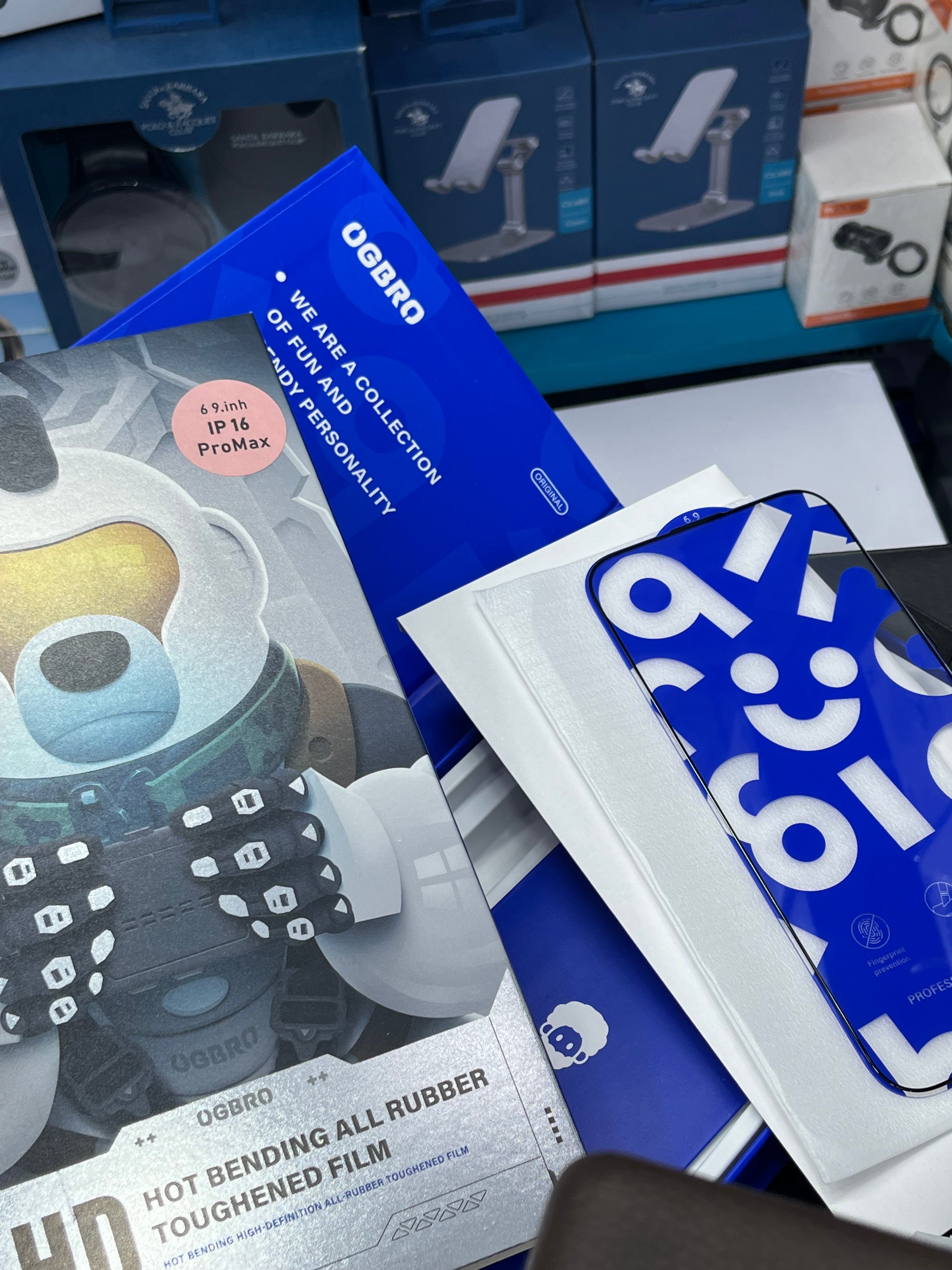 OGBRO Clear Tempered Glass