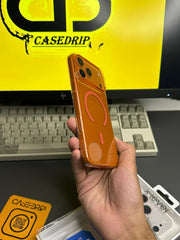 X level Sparkling Case Cosmic Orange 17 Pro Max